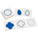 105 Geometry Cards for Montessori Cabinet
