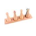 grands cones des fractions avec support