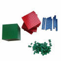 Juego de numeración color madera