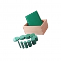 Green Knobbed Cylinders block
