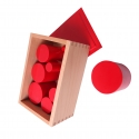 Red Knobbed Cylinders block
