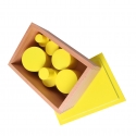 Yellow Knobbed Cylinders block