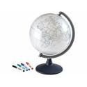globe des continents