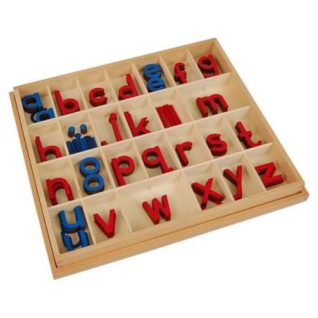 petit alphabet mobile, imprimerie, bois