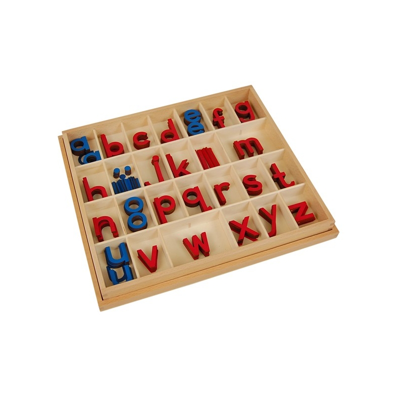 petit alphabet mobile, imprimerie, bois