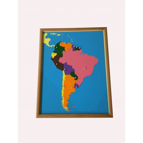 puzzle carte amérique du sud en bois puzzle carte amérique du sud en bois