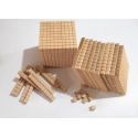 Juego de numeración de madera