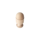 Sfera con supporto in faggio