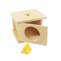 Caja de encaje prisma triangular