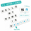 Alfabeto: set di 216 lettere