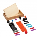 Die Wortartensymbole - Montessori Sinnesschulungs-Kasten