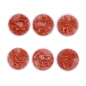 Set mit 6 Bauernhof-Stempeln