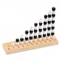 Black and White Bead Stand