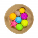 Sensory and auditory balls.