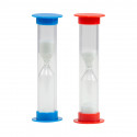 One and two minute hourglasses
