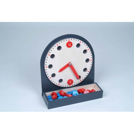 Tactic Horloge-Jouet Apprenons L’Heure – Horloge Pédagogique Avec Aiguilles Mobiles Pour Enfants Dès 3 Ans