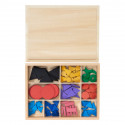 Mein erstes Grammatik-Set - Sinnliche Symbole aus Holz