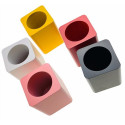 Set di 11 portamatite in legno – Organizza la tua tavolozza di colori con eleganza