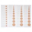 Cartes de contrôle pour emboîtements cylindriques