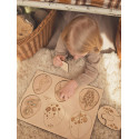 Wooden puzzle: the egg