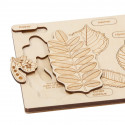 Wooden puzzle: what fell from the tree? 3
