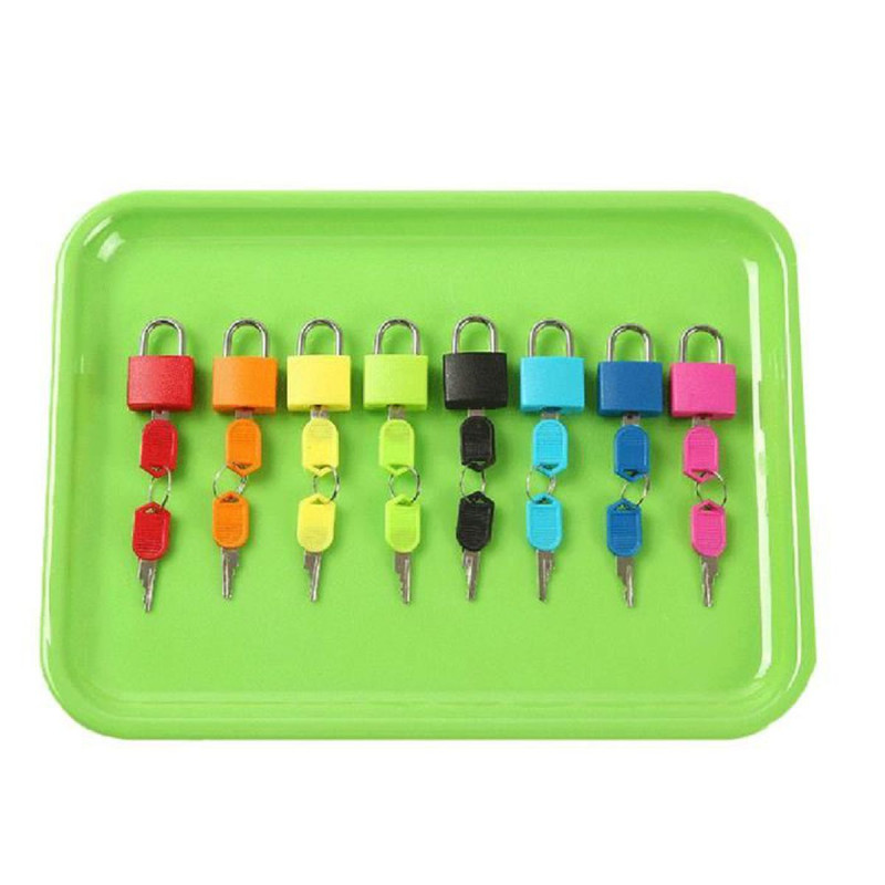 Cadenas avec 2 clés enfant Aktive - multicolor aleatorio - 2x14x9 cm