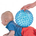 Balle sensorielle bleue.