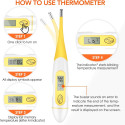 Thermomètre oral numérique