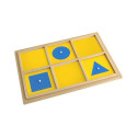 Plateau de présentation montessori.
