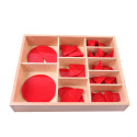 Wooden fraction circles 1-10