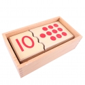 Wooden Number Puzzle 1-10